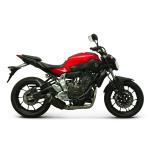 Ligne compl&egrave;te Termignoni carbone MT-07 (14-19), XSR700 (16-19)