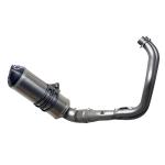 Ligne compl&egrave;te Termignoni titane MT-07 (14-19), XSR700 (16-19)