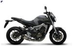 Ligne compl&egrave;te Termignoni titane MT-09 / Tracer (14-18), XSR900 (16-18)