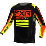 Maillot cross FXR CLUTCH PRO BLACK/NUKE RED/HIVIS 2022