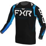 Maillot cross FXR HELIUM BLACK/SKY BLUE 2022