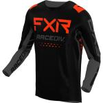 Maillot cross FXR PODIUM OFF-ROAD BLACK/CHAR/NUKE RED 2022