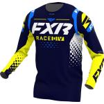Maillot cross FXR REVO MIDNIGHT/WHITE/YELLOW 2022