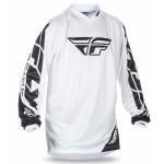 Maillot cross Fly UNIVERSAL - BLANC - 2019