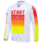 Maillot cross Kenny PERFORMANCE - STRIPES - RED 2021