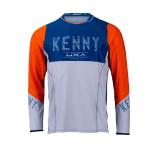 Maillot cross Kenny TITANIUM NAVY ORANGE 2022