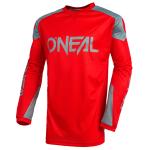 Maillot cross O'Neal MATRIX - RIDEWEAR - RED GRAY 2023