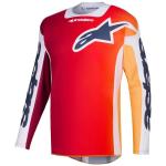 Maillot cross rouge/blanc/gris ALPINESTARS