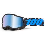 Masque cross 100% ACCURI 2 Callisto - Ecran Mirror Bleu 2025