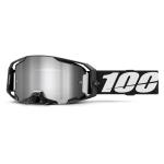 Masque cross 100% ARMATIC - Ecran Mirror Silver Flash 2025