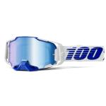 Masque cross 100% ARMEGA Bleu - Mirror Bleu 2024