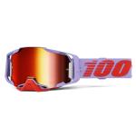 Masque cross 100% ARMEGA FAUSTO- Mirror Rouge 2026