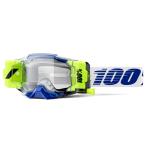 Masque cross 100% ARMEGA FORECAST Bleu - Clair 2025