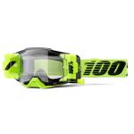 Masque cross 100% ARMEGA FORECAST Jaune Fluo - Clair 2025