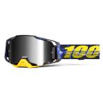 Masque cross 100% ARMEGA HiPER FURIOUS- Ecran Mirror Silver 2026