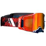 Masque cross 100% ARMEGA Seven Onyx - Ecran Mirror Rouge 2025