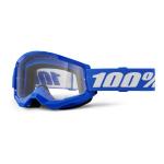 Masque cross 100% STRATA 2 Bleu - Clair 2025