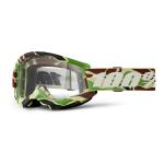 Masque cross 100% STRATA 2 War Camo - Clair 2025