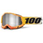 Masque cross ACCURI 2 Razza - jaune/orange/Mirror Silver 100
