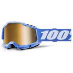 Masque cross ACCURI 2 Sursi - bleu/Mirror True Gold 100
