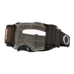 Masque cross AIRBRAKE MX TUFF BLOCKS GUNMETAL BLACK CLEAR ROLL OFF OAKLEY