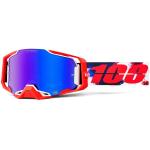 Masque cross ARMEGA HiPER Morpho - Ecran Mirror Bleu 100