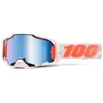 Masque cross ARMEGA Tubular - Ecran Mirror Bleu 100