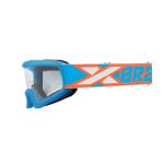 Masque cross EKS XGROM YOUTH CYAN/FLO ORANGE/WHITE