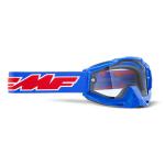 Masque cross FMF VISION POWERBOMB ROCKET BLUE ENDURO 2022