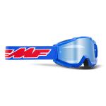 Masque cross FMF VISION POWERBOMB ROCKET BLUE IRIDIUM YOUTH