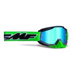 Masque cross FMF VISION POWERBOMB ROCKET LIME - ECRAN IRIDIUM VERT 2022