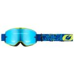 Masque cross O'Neal B-20 - STRAIN V.22 - BLUE NEON YELLOW IRIDIUM BLUE 2023