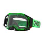 Masque cross Oakley AIRBRAKE MX MOTO GREEN ECRAN CLAIR 2024