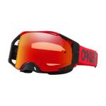 Masque cross Oakley AIRBRAKE MX MOTO RED ECRAN IRIDIUM 2024