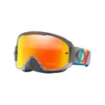 Masque cross Oakley O FRAME 2.0 TLD GREY STRIPES FIRE IRIDIUM 2024