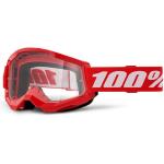 Masque cross STRATA MINI ROUGE/BLANC 100