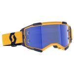 Masque cross Scott Fury - dark yellow/dark blue blue chrome works 2024