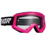 Masque cross Thor COMBAT FLUO PINK BLACK ENFANT