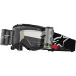Masque cross VISION 5 CORP + SYST&Egrave;ME ROLL-OFF - NOIR ALPINESTARS