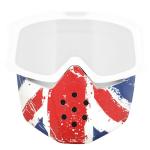 Mentonnière Shark MASQUE SEUL UNION JACK - DRAK / STREET DRAK