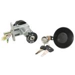 Neiman P2R CONTACTEUR A CLE SCOOT ADAPTABLE CPI 50 POPCORN, HUSSAR 2003+, OLIVER 2006+2008 (AVEC SERRURE DE SELLE + BOUCHON ESSENCE) -P2R-
