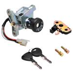 Neiman P2R CONTACTEUR A CLE SCOOT ADAPTABLE MBK 50 OVETTO 1997+2002-YAMAHA 50 NEOS 1997+2002 (5 FILS) (AVEC SERRURE DE SELLE) -P2R-