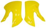 Ouie de radiateur Racetech OUIES DE RADIATEUR JAUNE POUR RM65 ET DR-Z110 2003-07