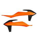 Ouie de radiateur Ufo ORANGE/NOIR