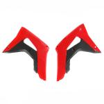 Ouie de radiateur Ufo ROUGE/NOIR