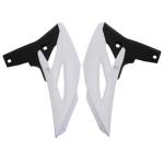 Ouie de radiateur Ufo blanc/noir