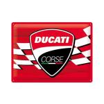 PANNEAU DUCATI CORSE NOSTALGICART