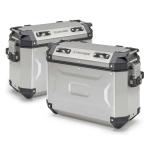 Paire de Valise Aluminium Kappa K'Voyager 37 Litres
