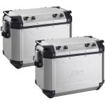 Paire de Valises Latérales Trekker 37 Litres - Noir ou Aluminium