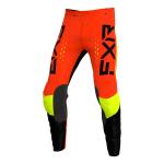 Pantalon cross FXR CLUTCH PRO BLACK/NUKE RED/HIVIS 2022